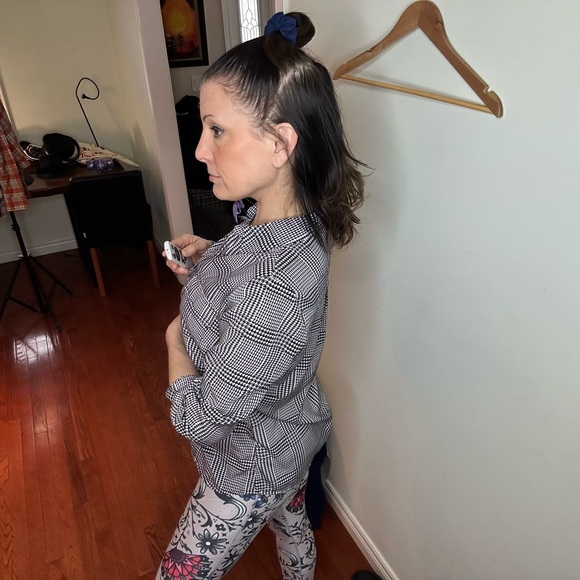 Vintage Alfred Sung Button-Down Blouse - Picture 12 of 13